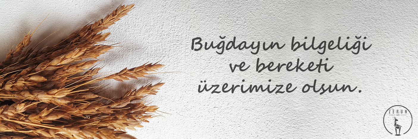 Buğdayın Bilgeliği ve Bereketi Üzerimize Olsun.