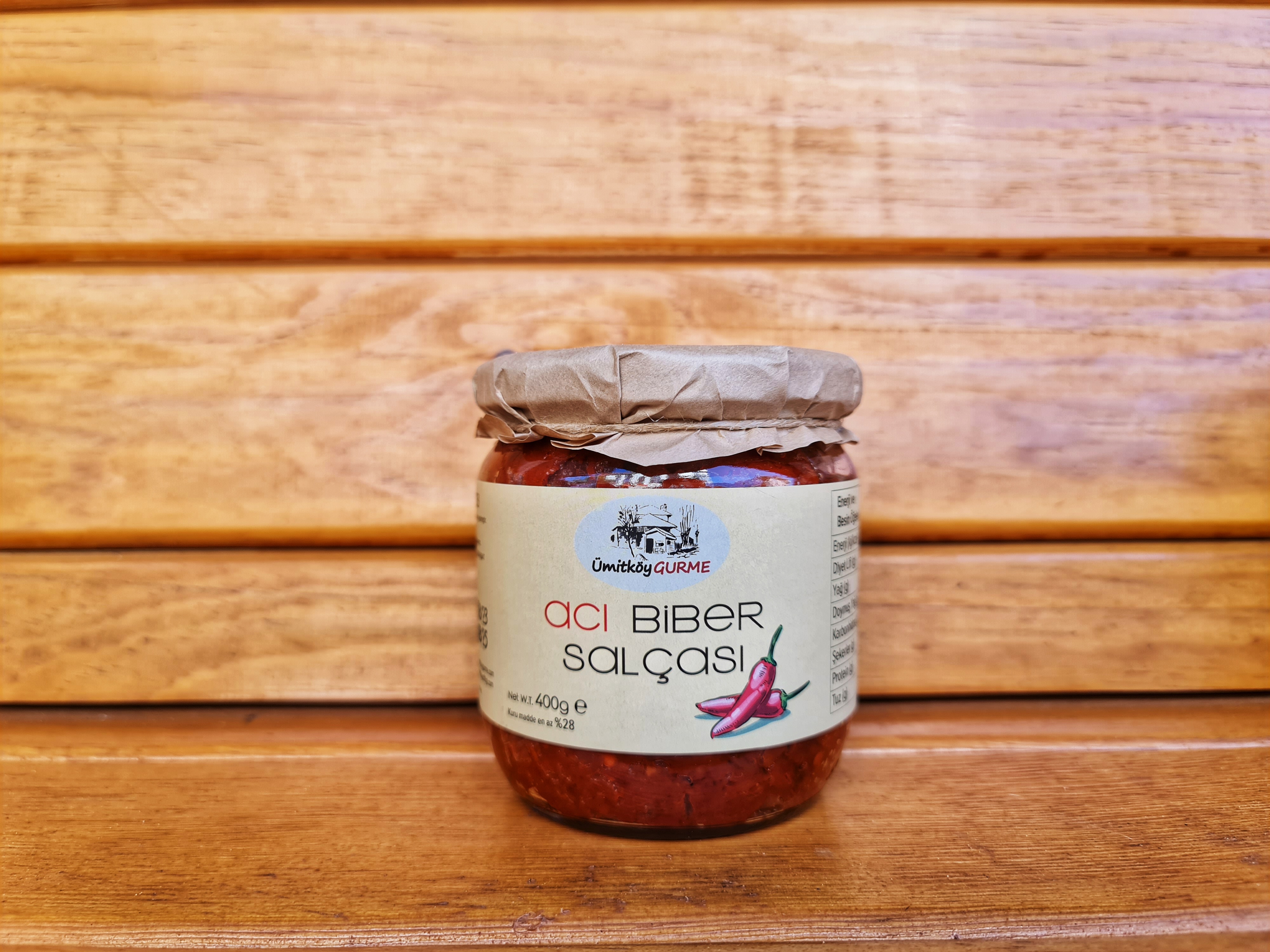 Acı Biber Salçası 400 g - Ümitköy