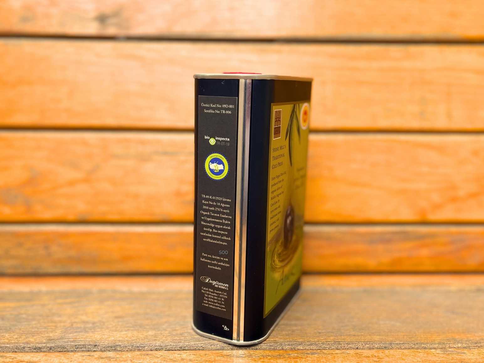 Yerlim Organik Andız Sızma Zeytinyağı 1000 ml - 2