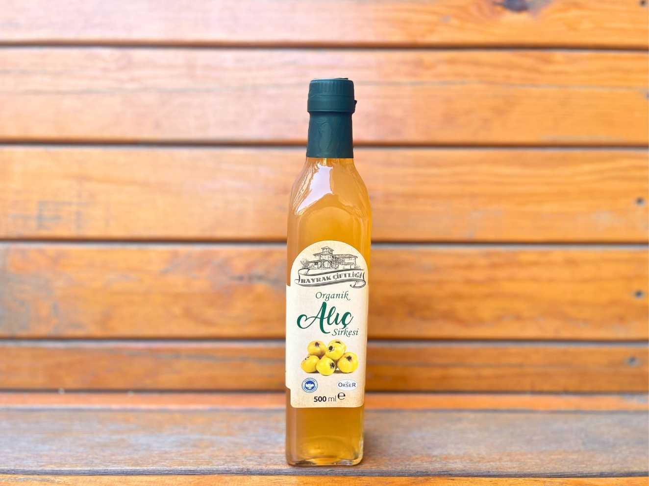 Bayrak Çiftliği Organik Alıç Sirkesi 500 ml - 1