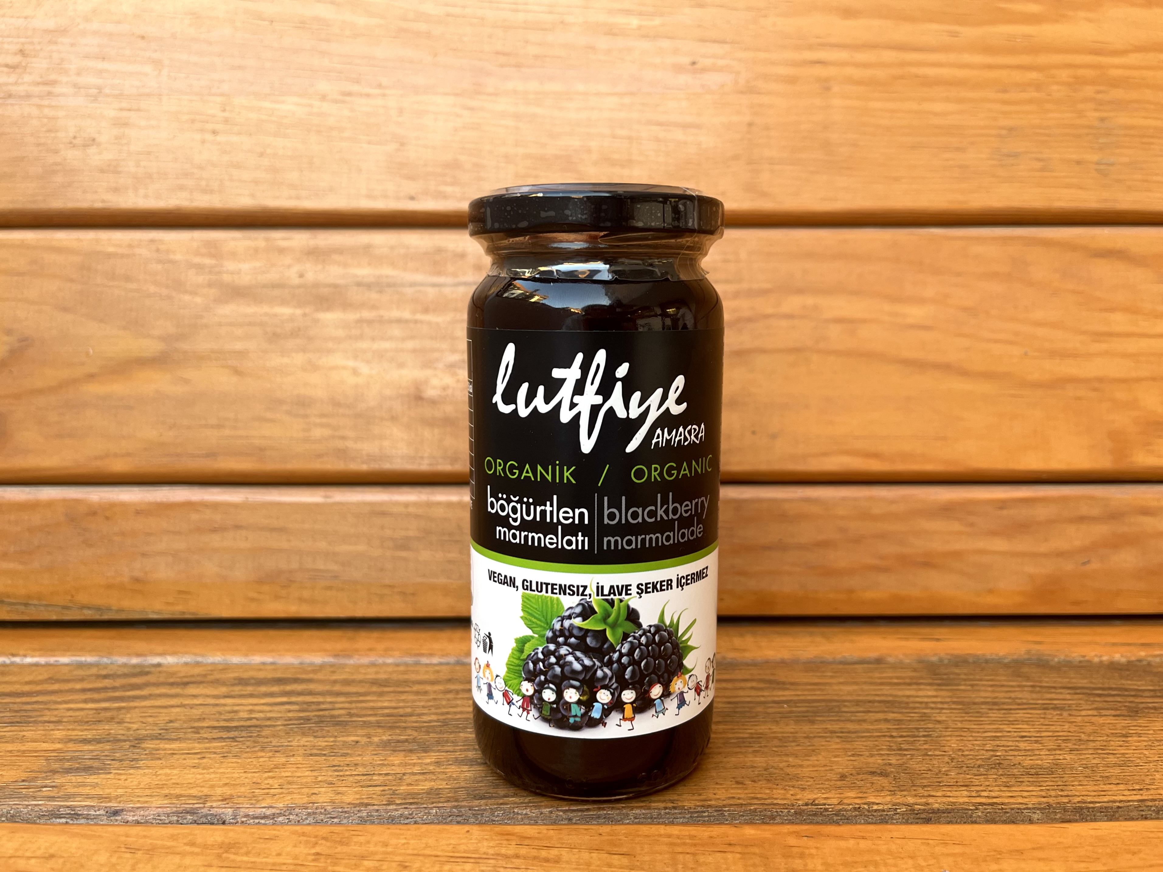 Organik Böğürtlen Marmelatı - Lutfiye