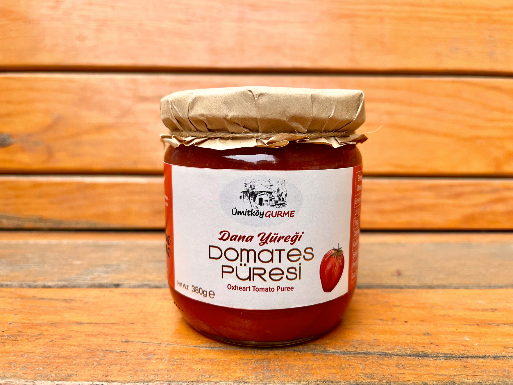 Dana Yüreği Domates Püresi 380 g - 1