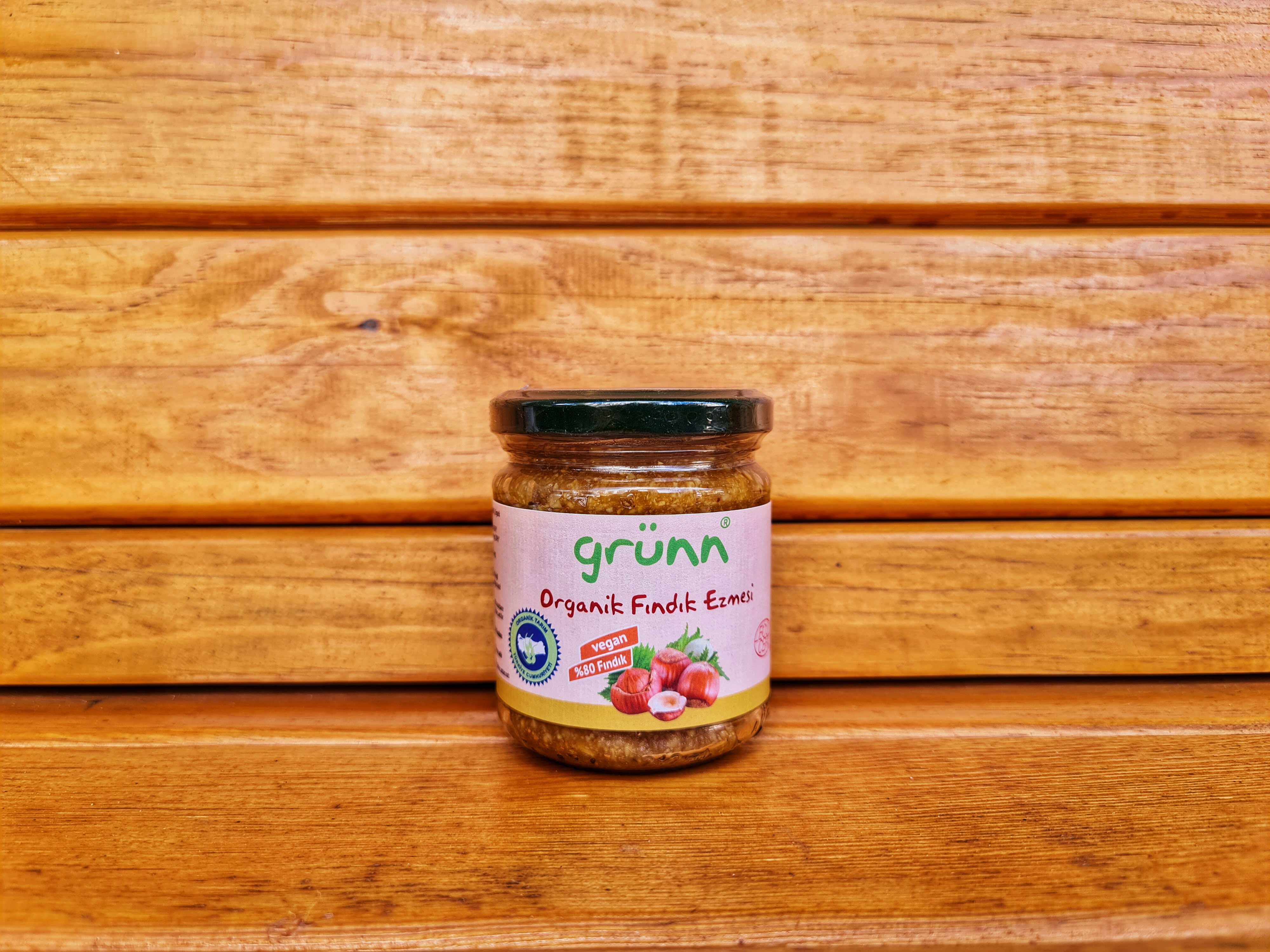 Organik Fındık Ezmesi 200 g - Grünn