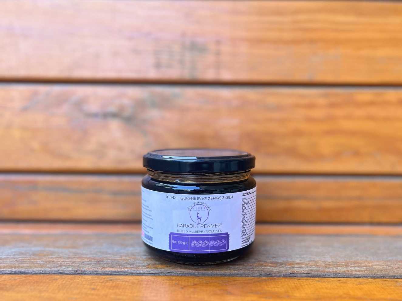 Zerun1650 Karadut Pekmezi 350 g - Zerun1650