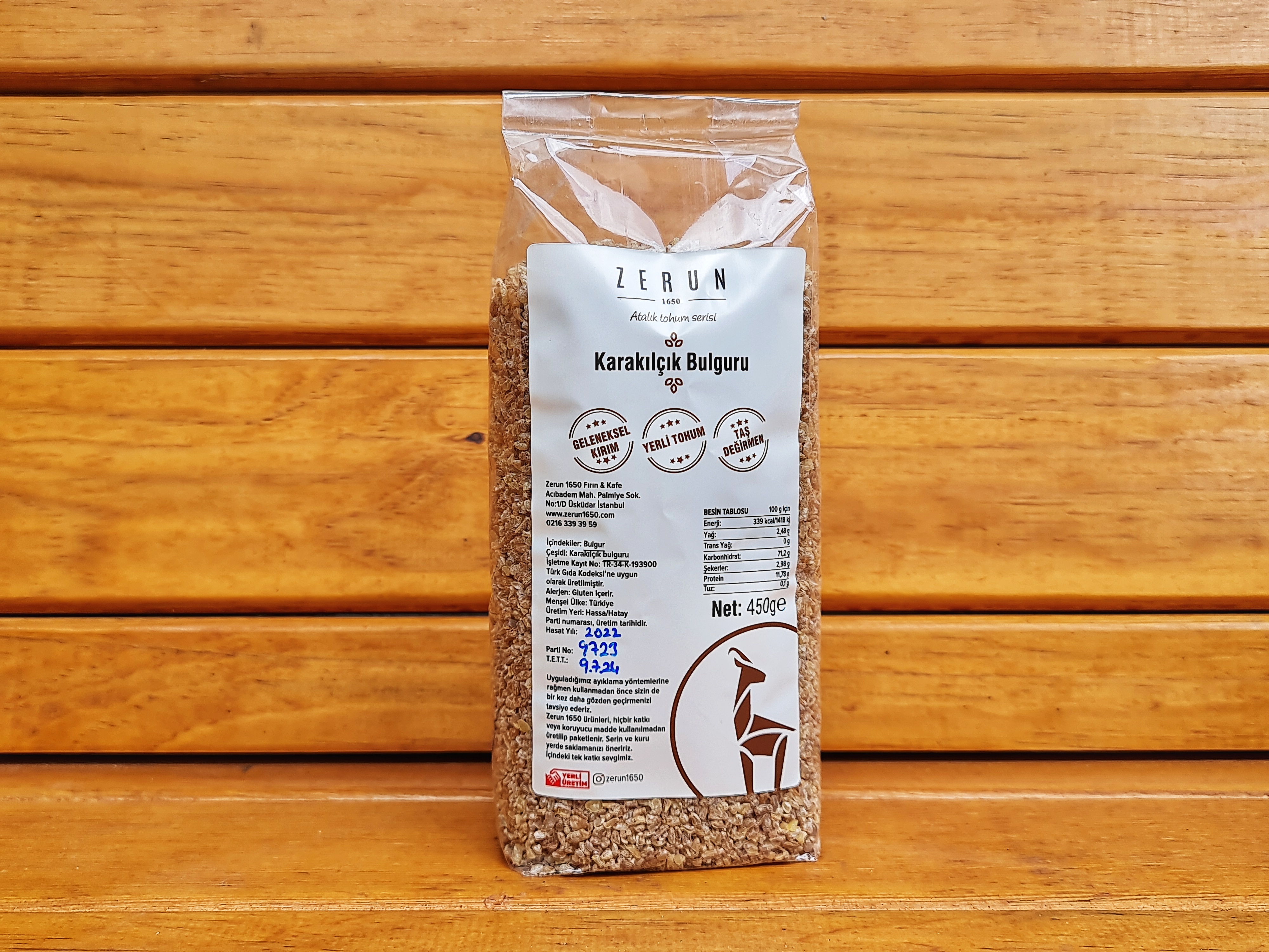 Karakılçık Bulguru 450 g - Zerun1650