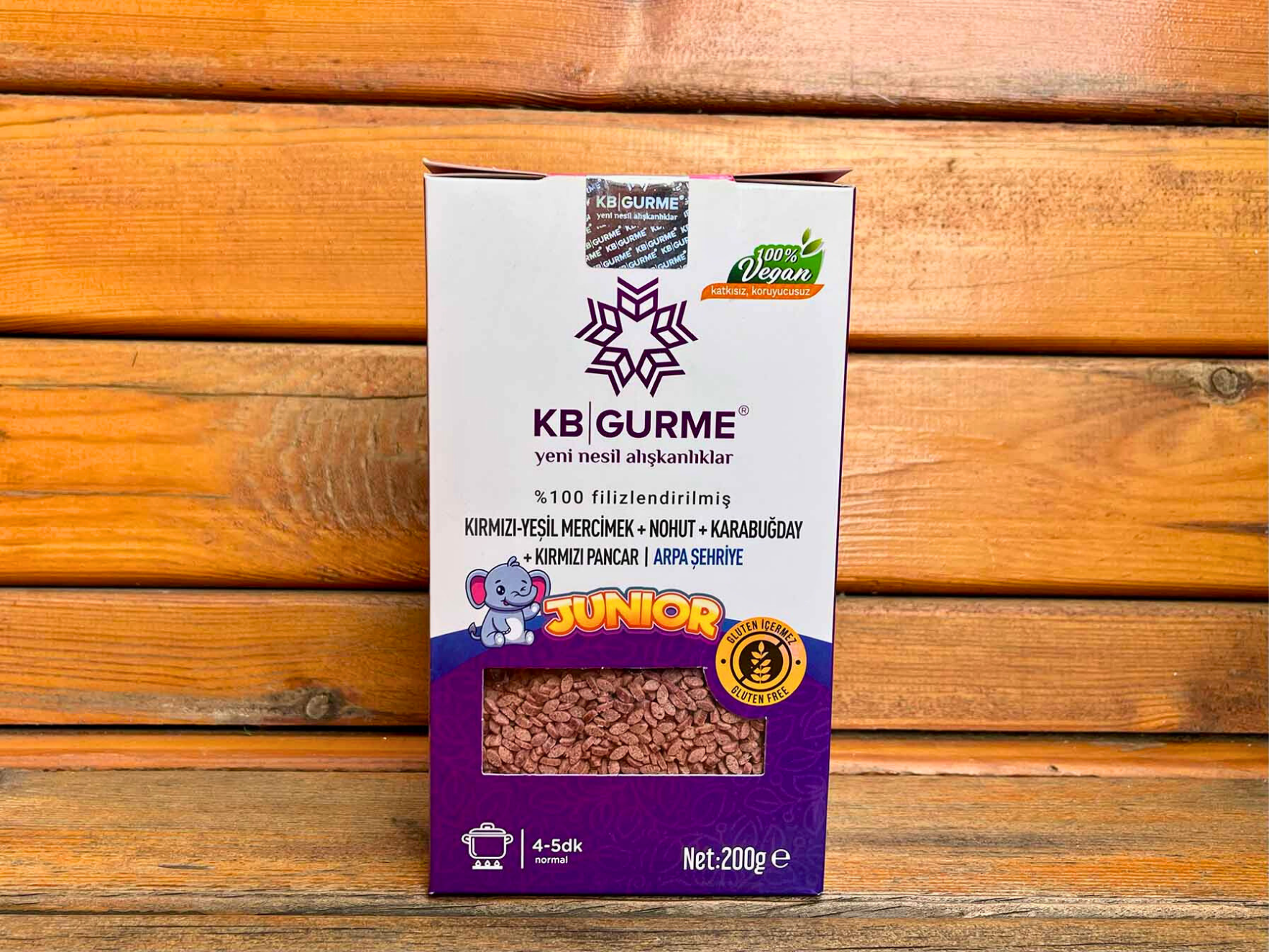 Kb Gurme Filizlendirilmiş Sebzeli Premium Junior (Arpa Şehriye) 200 gr - 1
