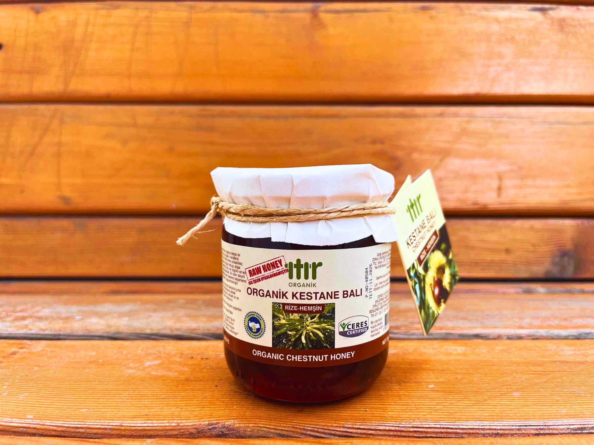 Itır Organik Kestane Balı 250 g - 1