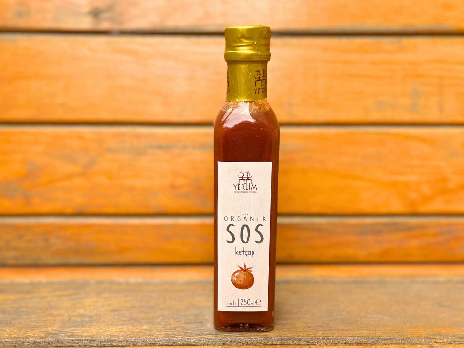 Yerlim Organik Tatlı Ketçap 250 ml - 1