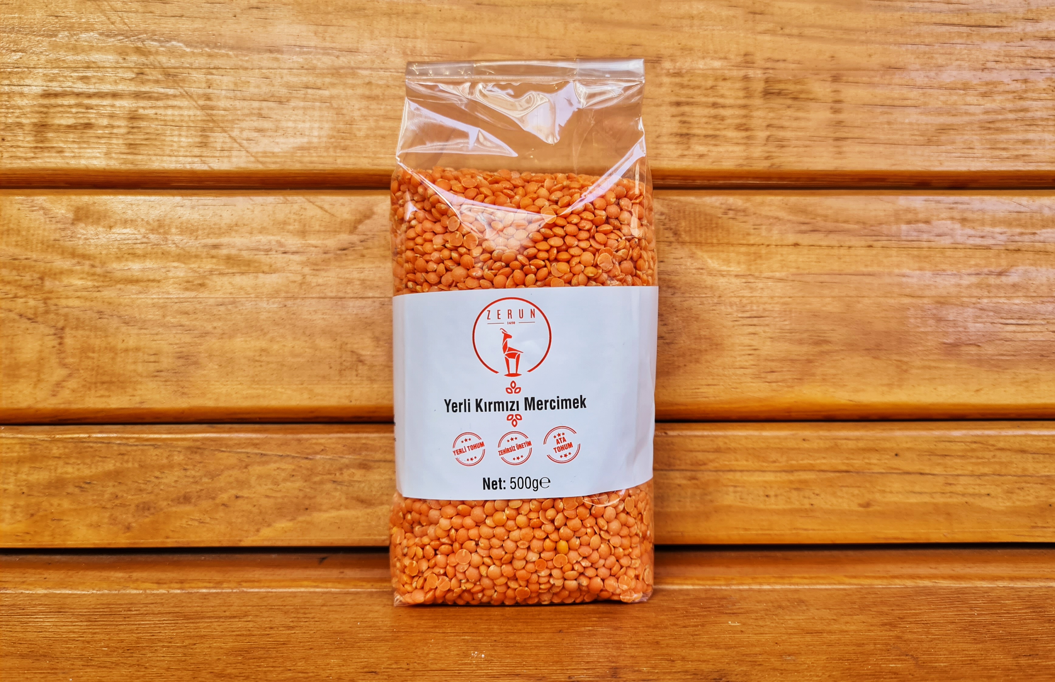 Kırmızı Mercimek 500 g - Zerun1650