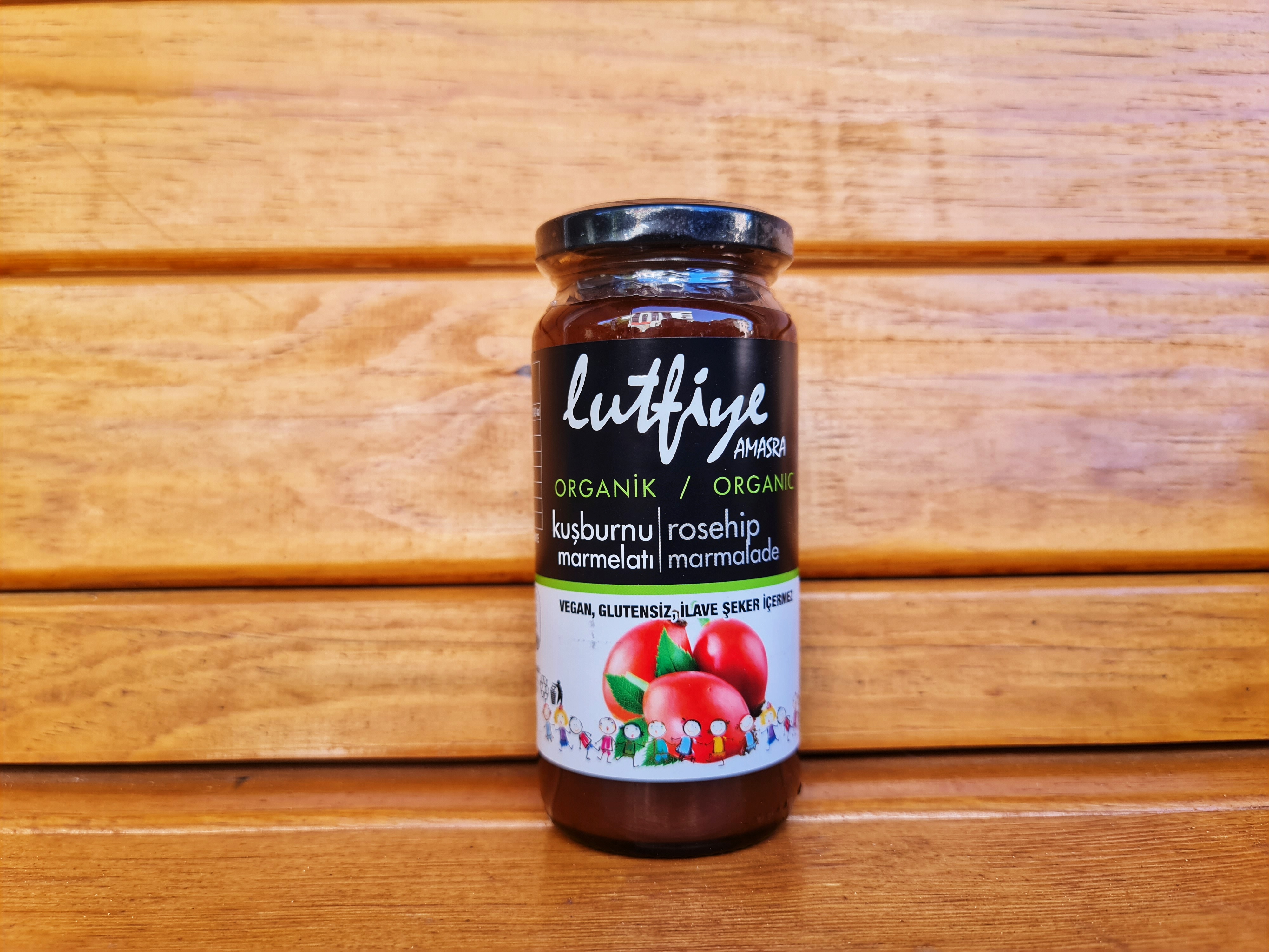 Organik Kuşburnu Marmelatı 280 g - Lutfiye