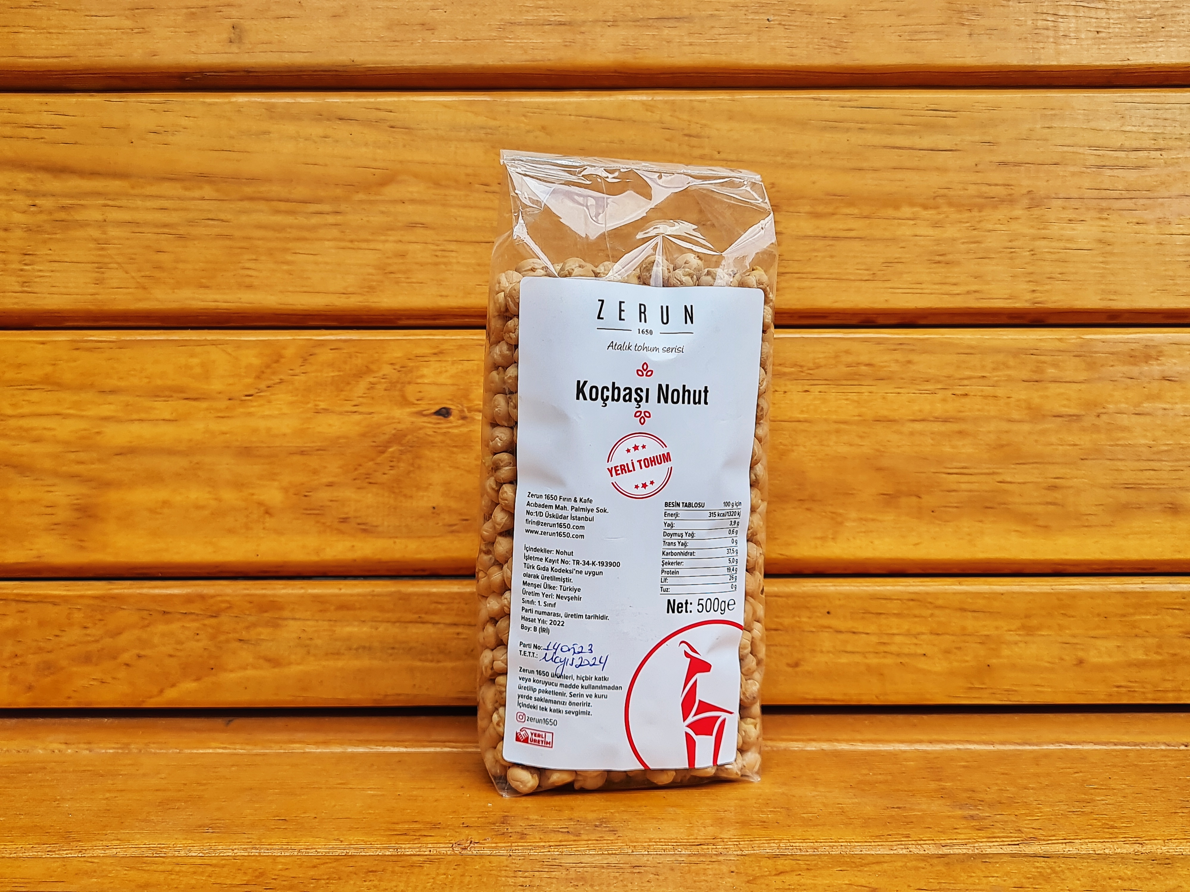 Nohut 500 g - Zerun1650