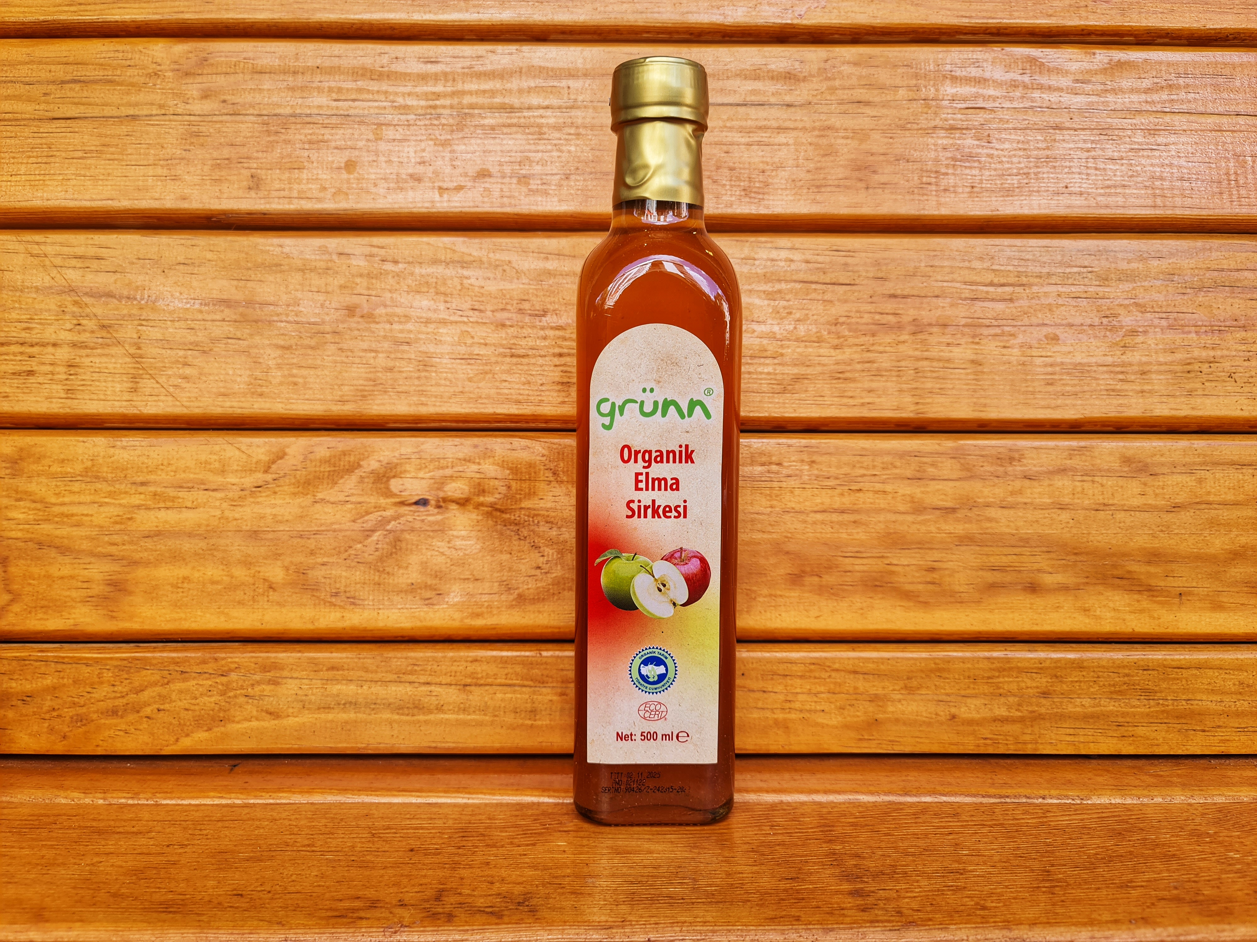 Organik Elma Sirkesi 500 ml - Grünn