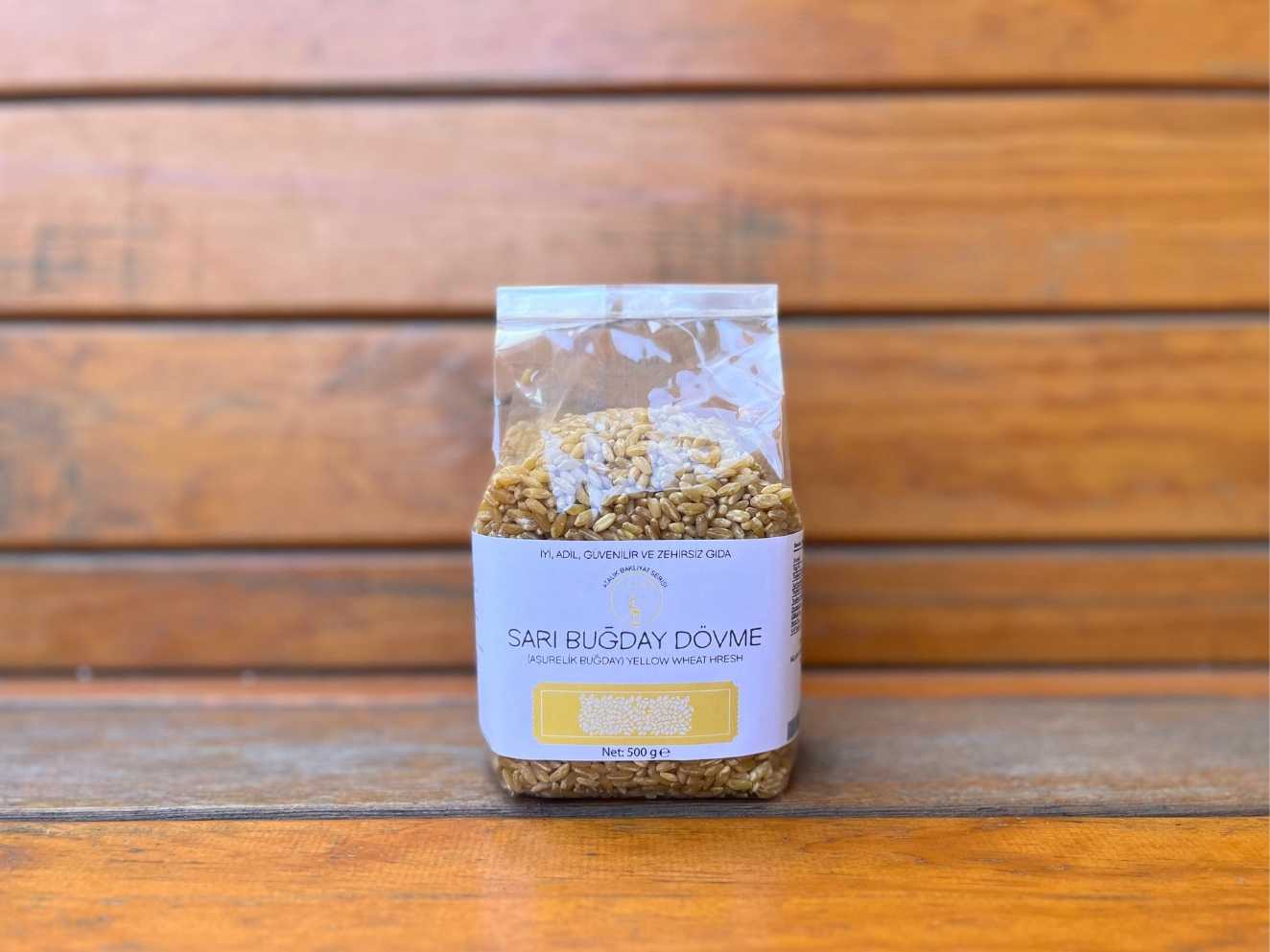 Sarı Buğday Yarması/Dövmesi (Aşurelik Buğday) - Zerun1650