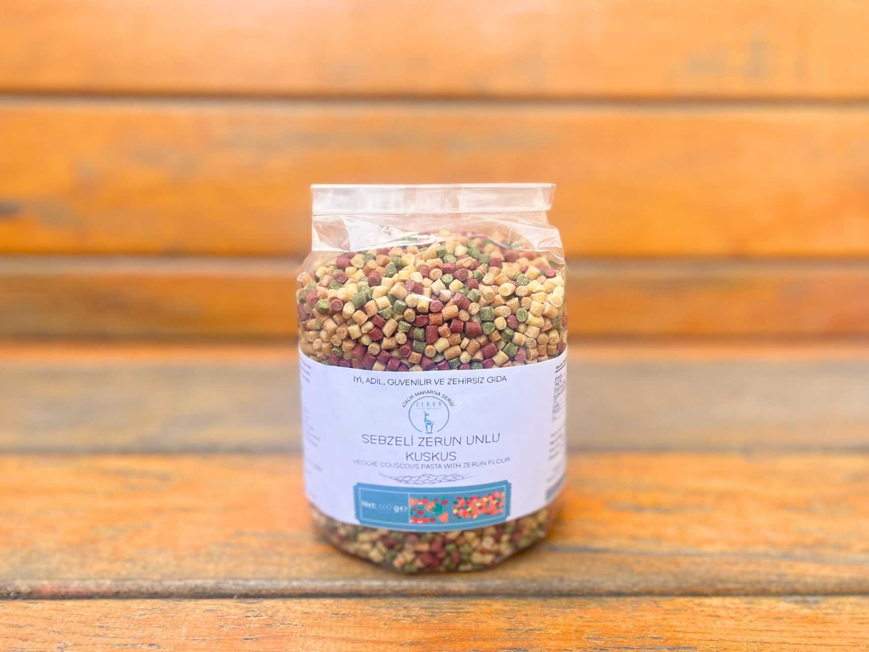 Sebzeli Zerun Unlu Kuskus 400 g - 1