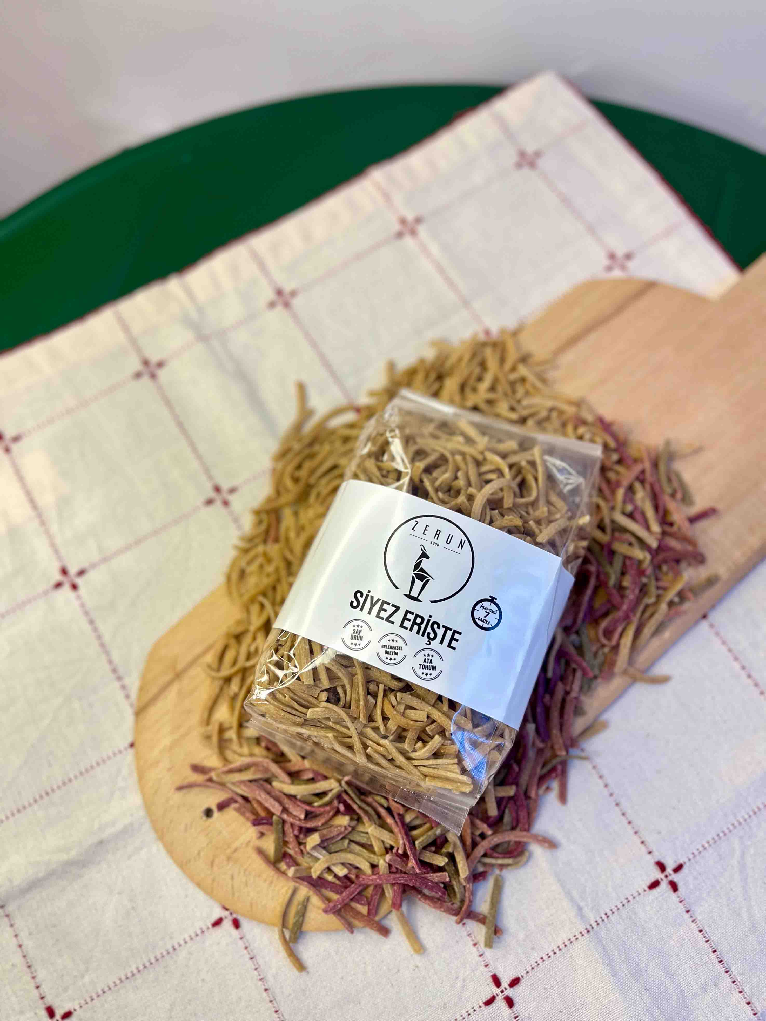 Siyez Unlu Erişte 250 g - Zerun1650