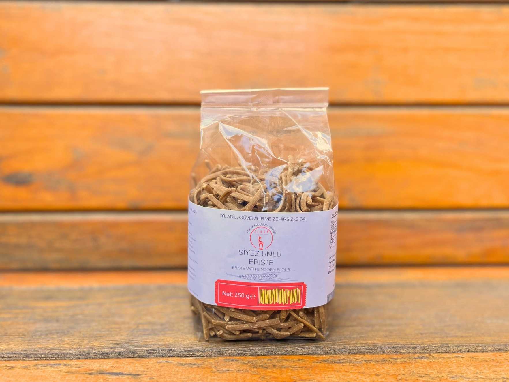 Siyez Unlu Erişte 250 g - Zerun1650