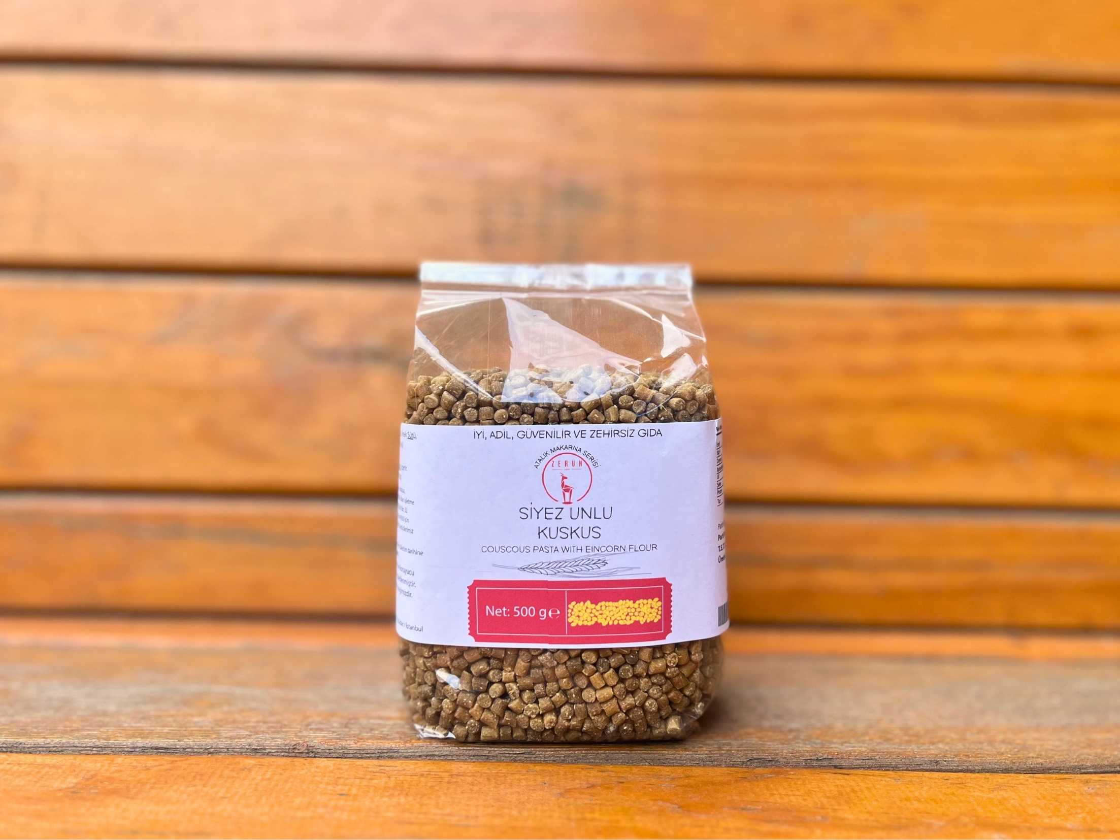 Siyez Unlu Kuskus 500 g - Zerun1650