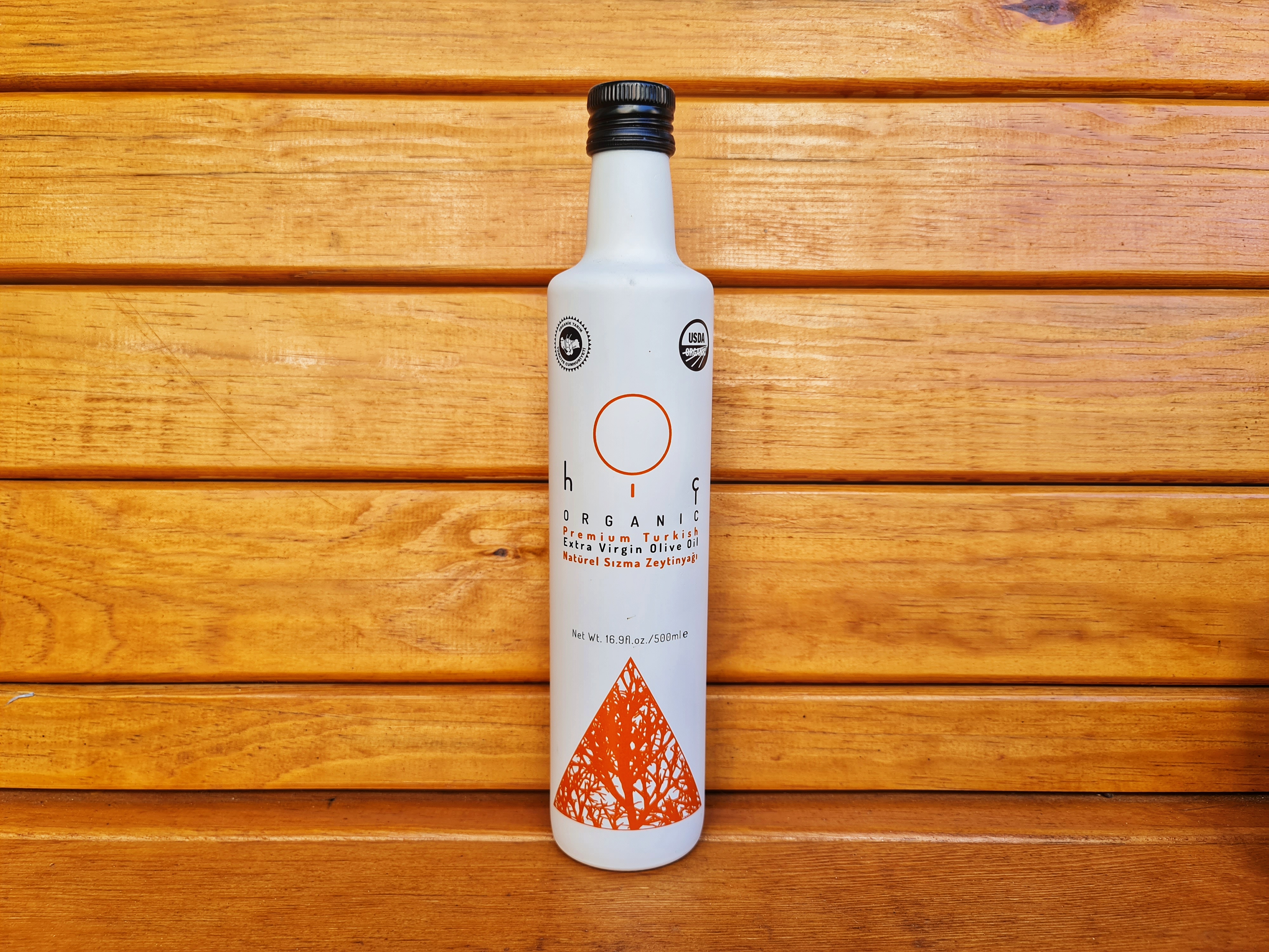 Organik Erken Hasat Natürel Sızma Zeytinyağı 500 ml - Hiç 