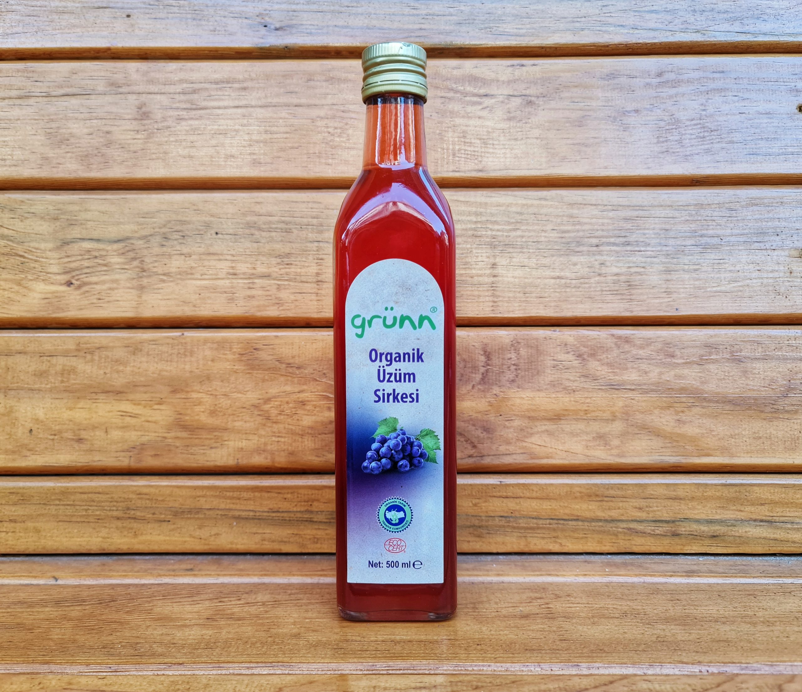 Organik Üzüm Sirkesi 500 ml - Grünn