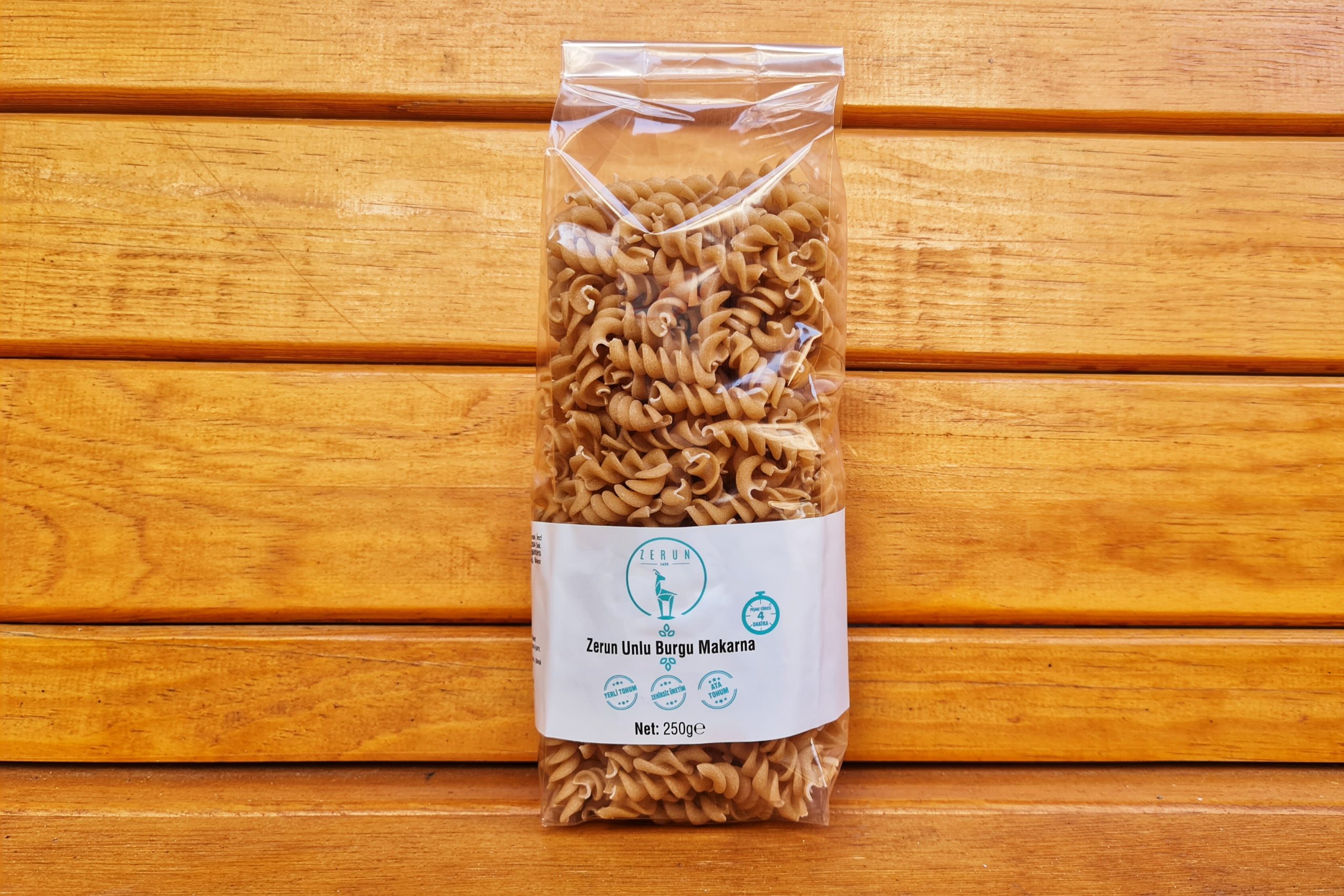 Zerun Unlu Burgu Makarna 250 g - Zerun1650